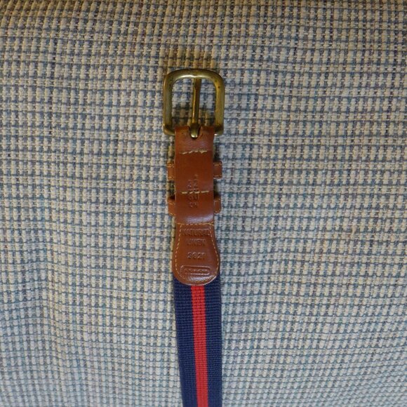Coach Preppy Tab Belt 32" 3821 - Picture 2 of 5